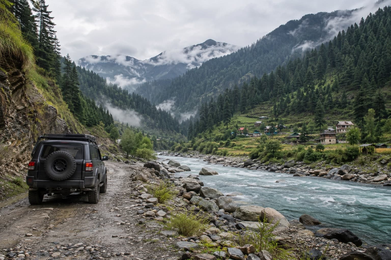 Barot Valley (Mandi offbeat river drive)