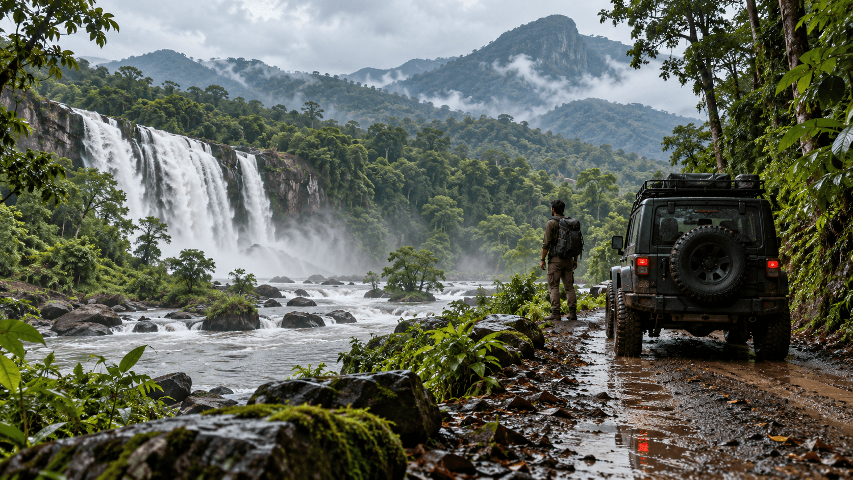 Athirappilly - Valparai - Chinnar
