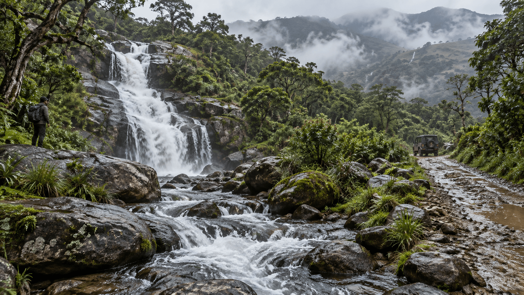 Kanthalloor Falls