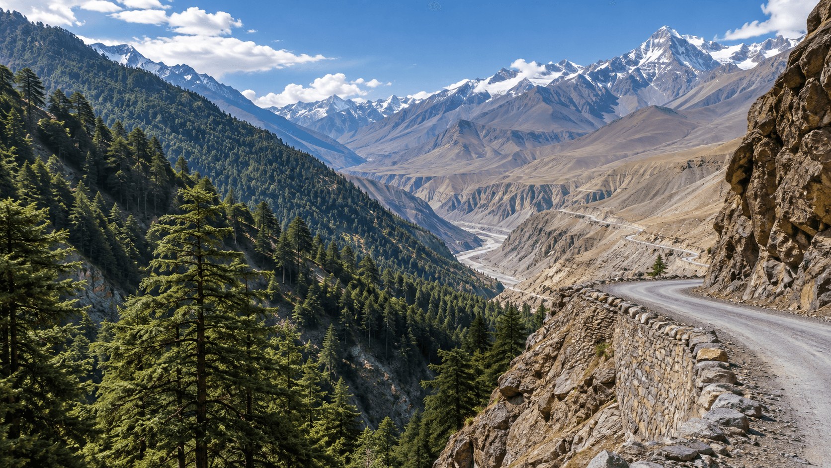 Shimla–Kaza High-Altitude Drive