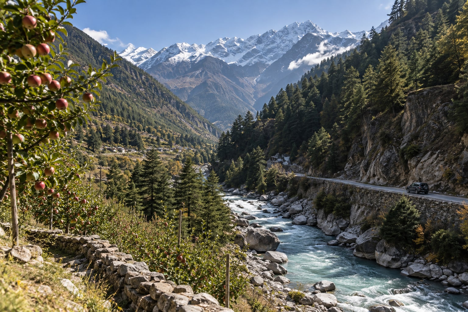 Harsil Valley — Apple Valley on the Gangotri Road