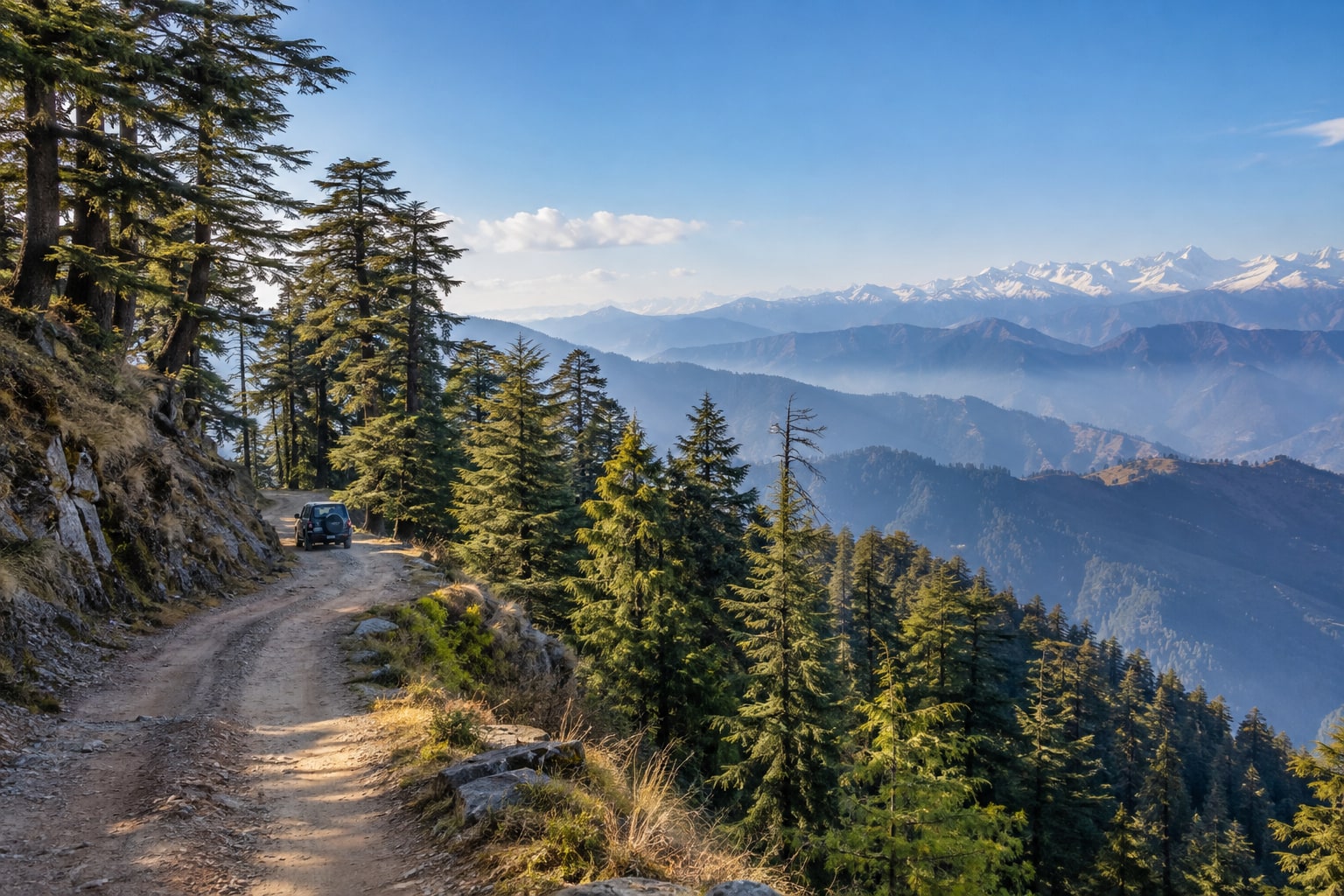 Hatu Peak (Narkanda ridge drive)
