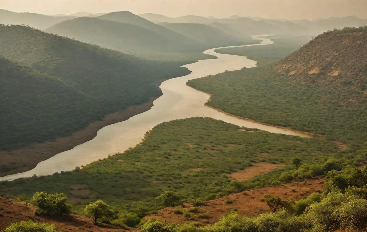Sathanur Dam & Forest Roads