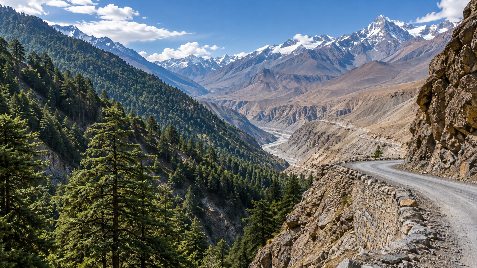 Shimla to Kaza