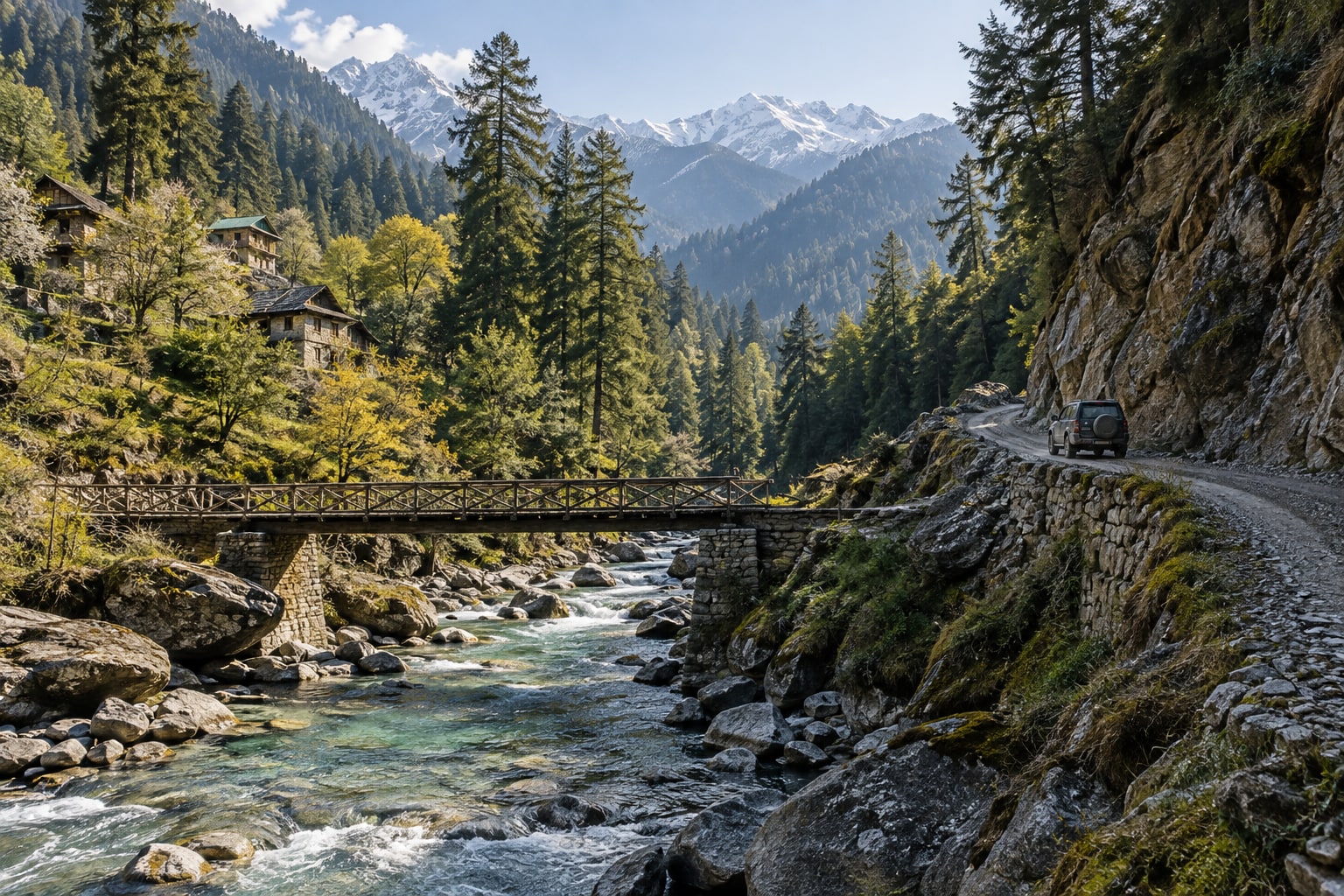Tirthan Valley & Jibhi (gateway to GHNP)